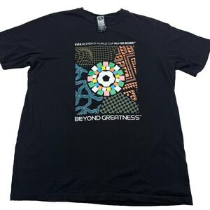 Official‎ FIFA World Cup 2023 T-Shirt Womens 3XL Black Beyond Greatness Soccer